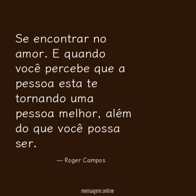 Se encontrar no amor