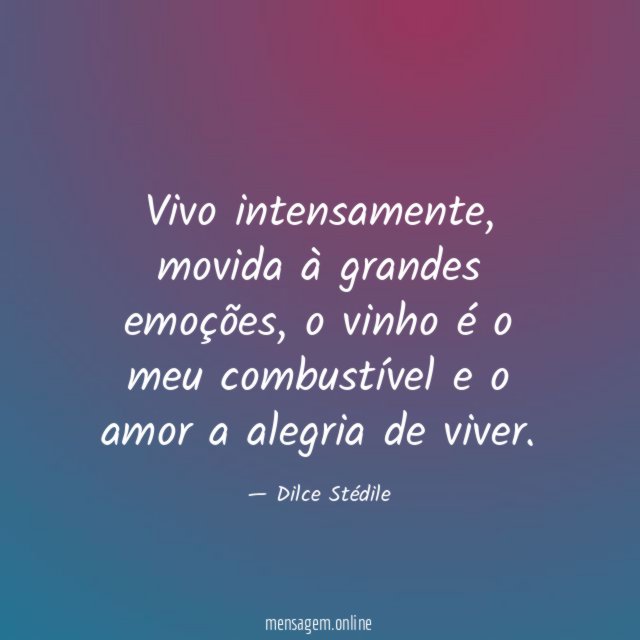 Vivo intensamente