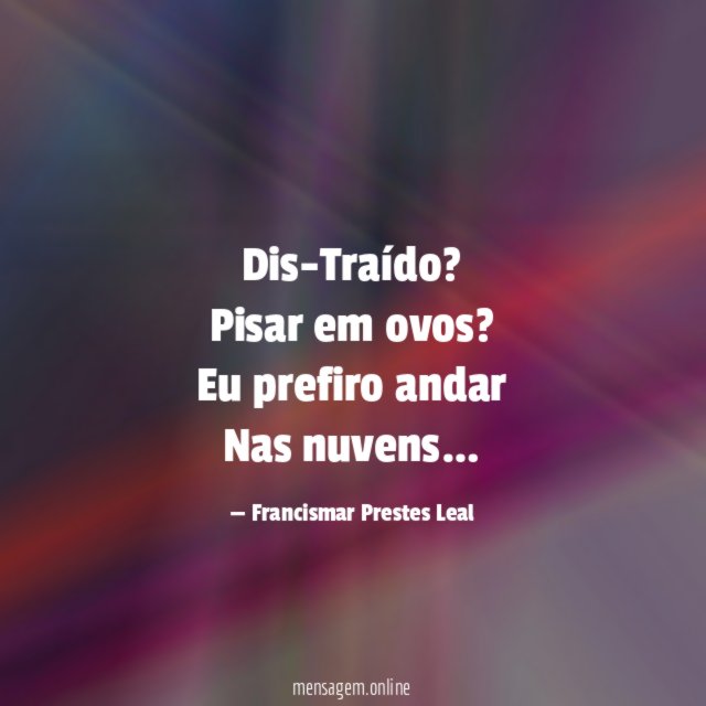 Dis-Traído?