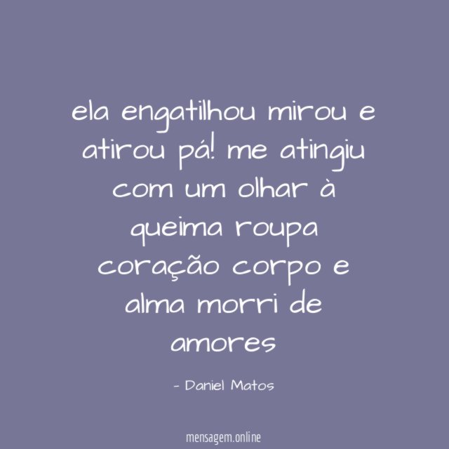 ela engatilhou
mirou
e atirou
pá!