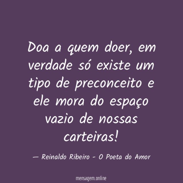 Doa a quem doer