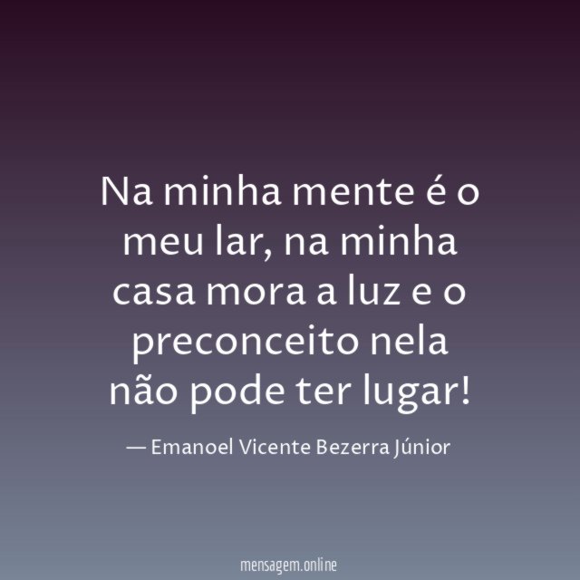 Na minha mente é o meu lar