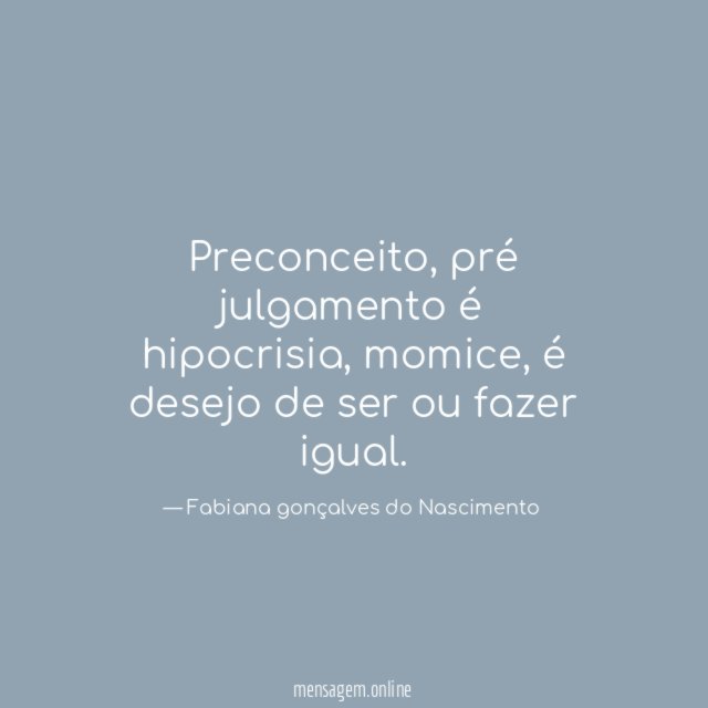 Preconceito