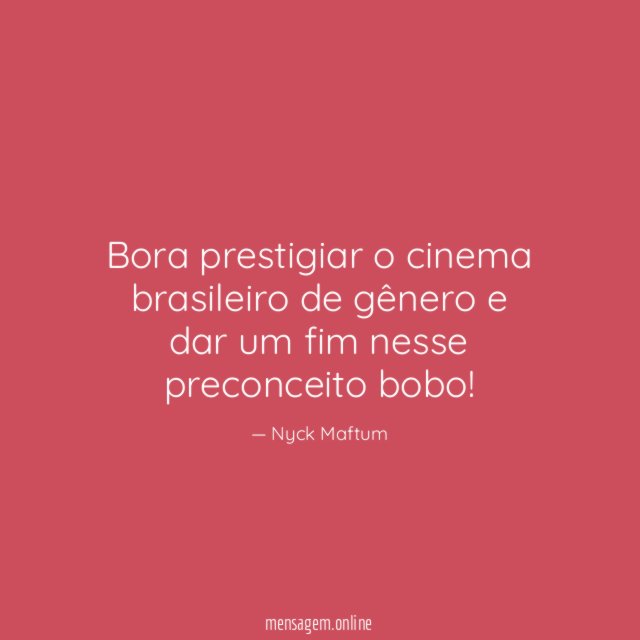 Bora prestigiar o cinema brasileiro de gênero