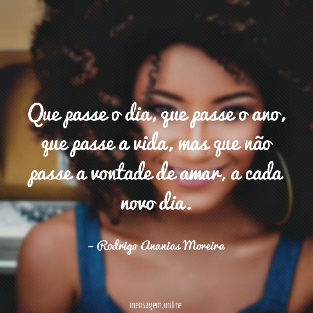 Que passe o dia