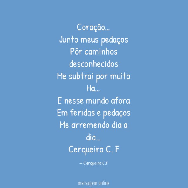 Coração…