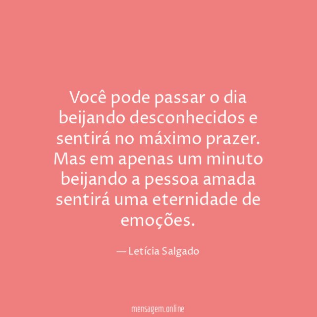 Você pode passar o dia beijando desconhecidos