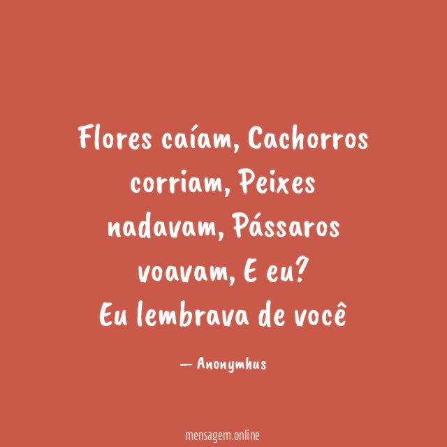 Flores caíam