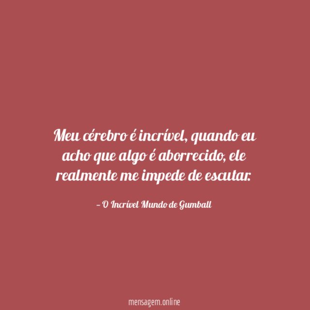 Meu cérebro é incrível