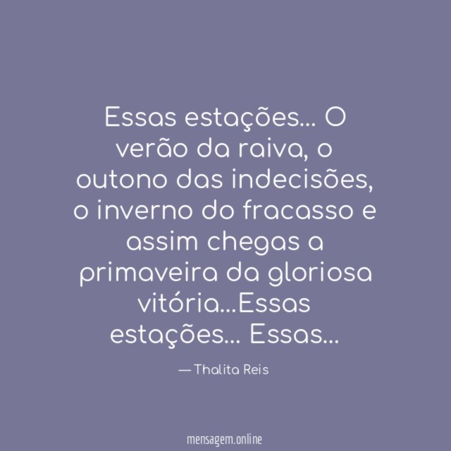 ?Essas estações