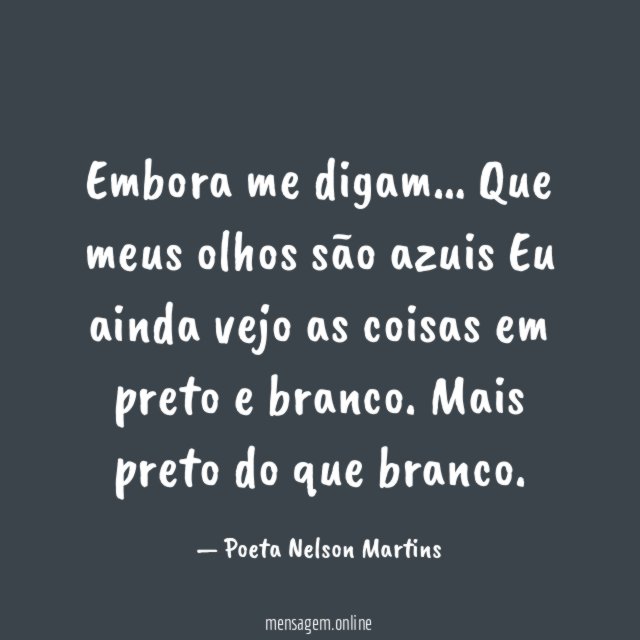 Embora me digam