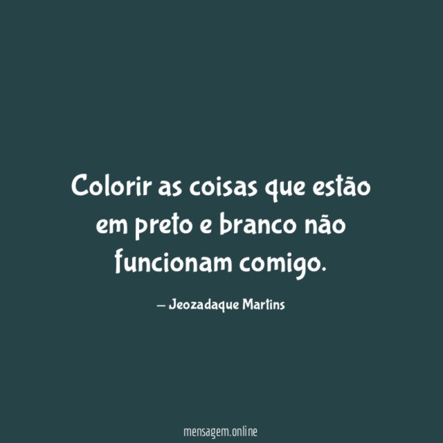 Colorir as coisas que estão em preto