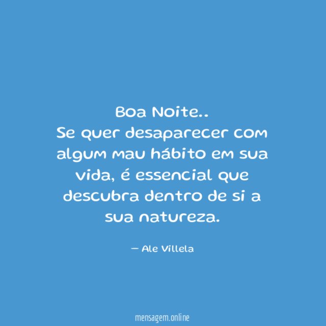 Boa Noite