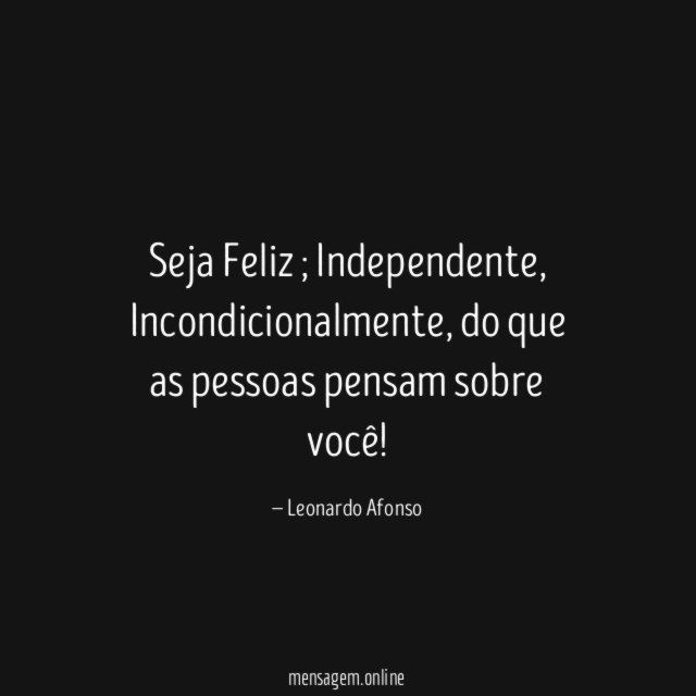 Seja Feliz