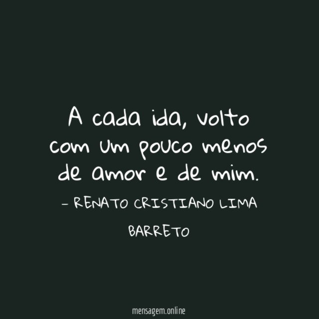 A cada ida