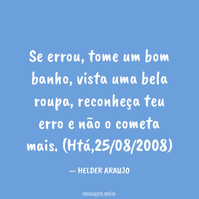 Se errou