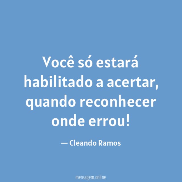 Você só estará habilitado a acertar