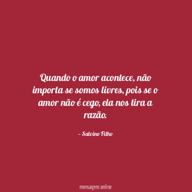 Quando o amor acontece