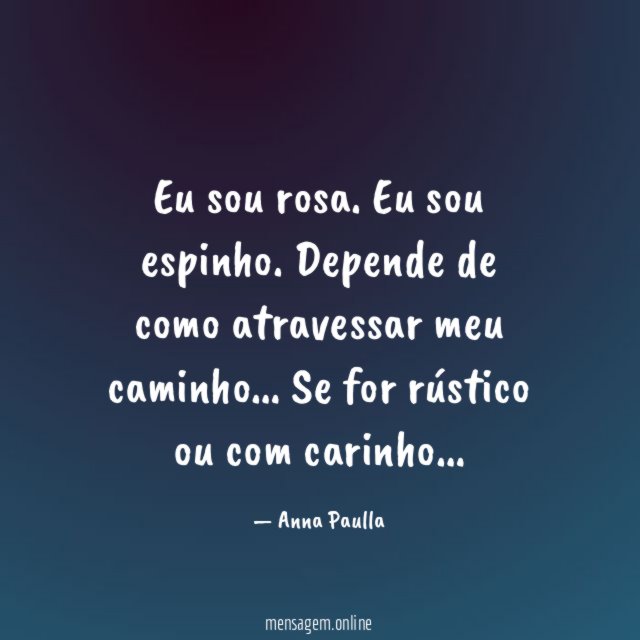 Eu sou rosa