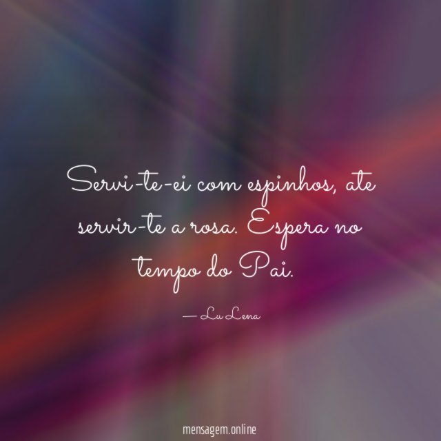 Servi-te-ei com espinhos