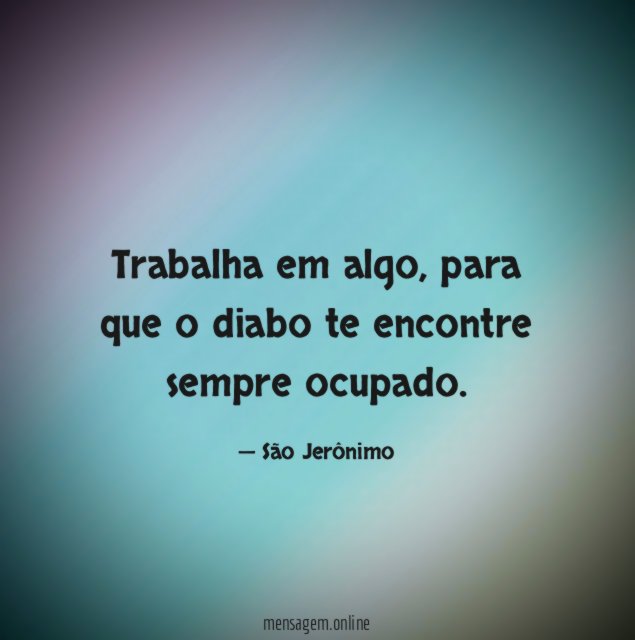 Trabalha em algo