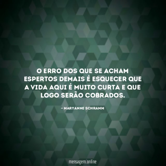 O erro dos que se acham espertos demais