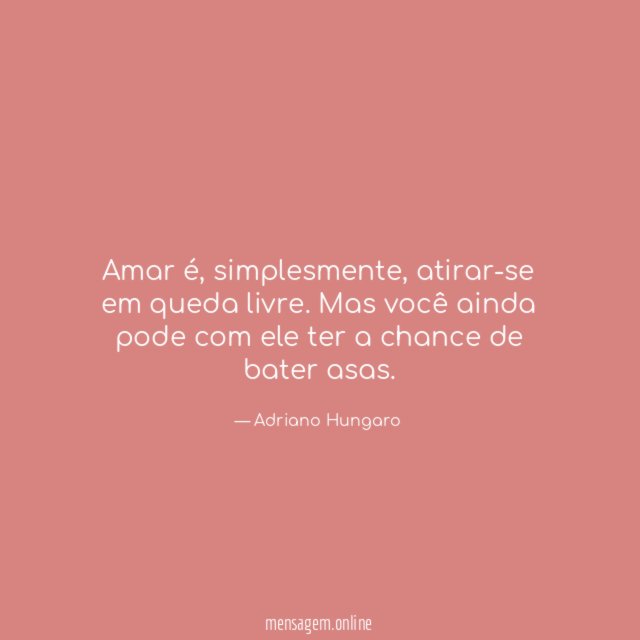 Amar é