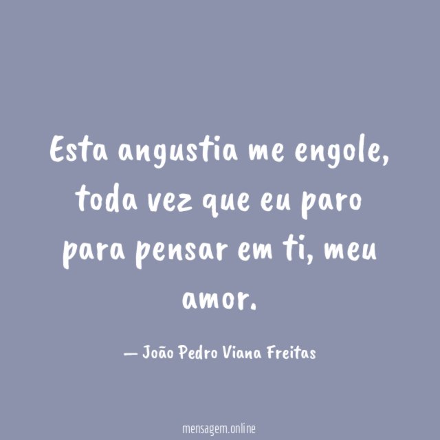 Esta angustia me engole