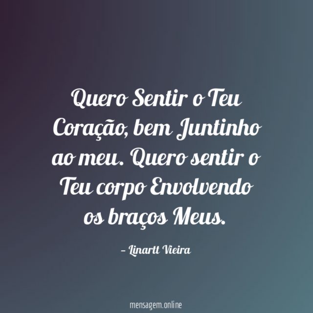 Quero Sentir o Teu Coração