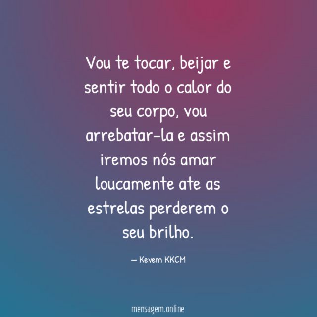 Vou te tocar