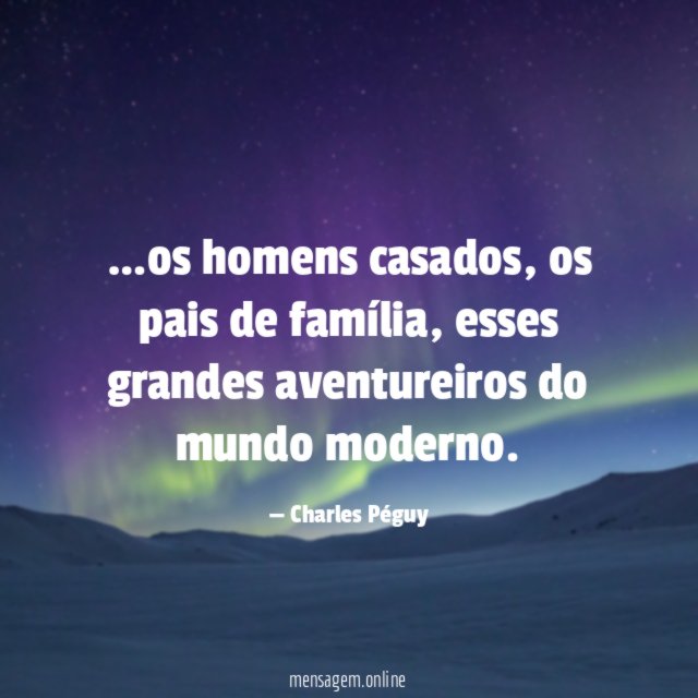 os homens casados
