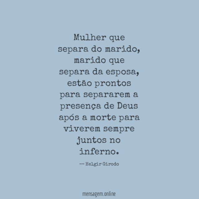 Mulher que separa do marido