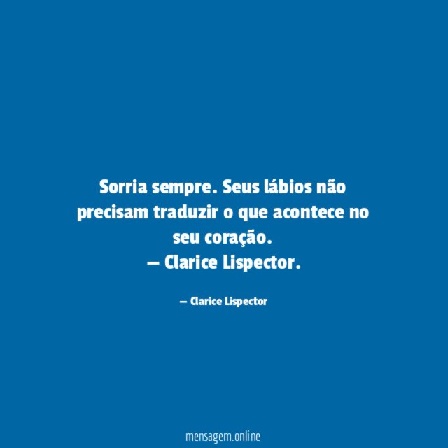Sorria sempre