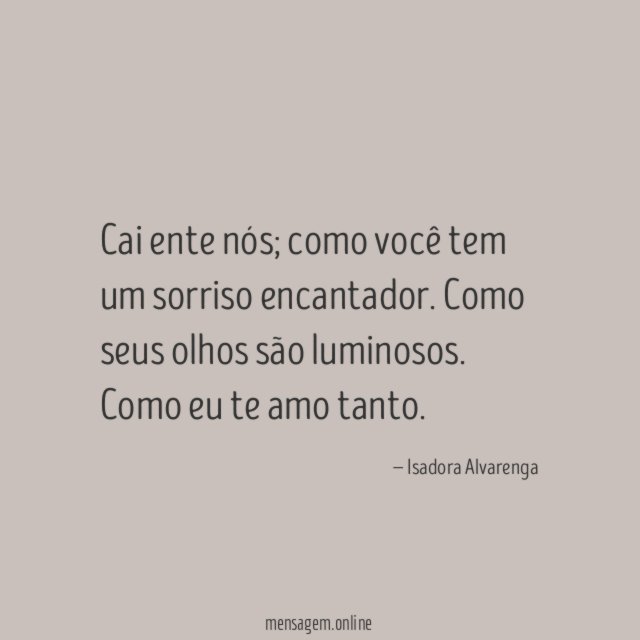 Cai ente nós