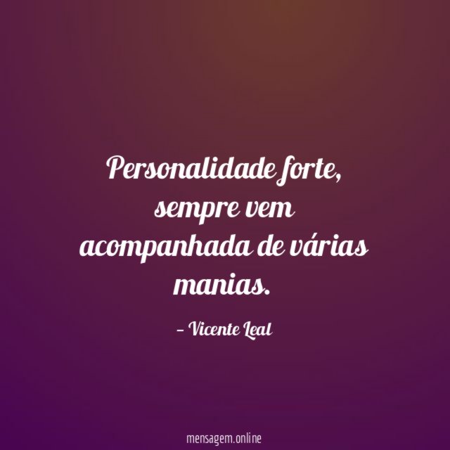 Personalidade forte