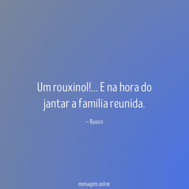 Um rouxinol