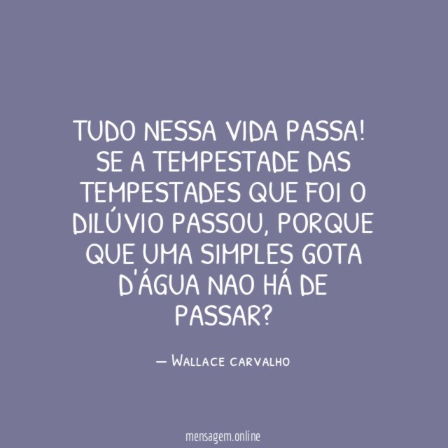 TUDO NESSA VIDA PASSA