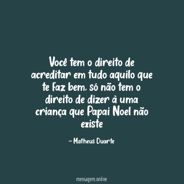 Você tem o direito de acreditar em tudo