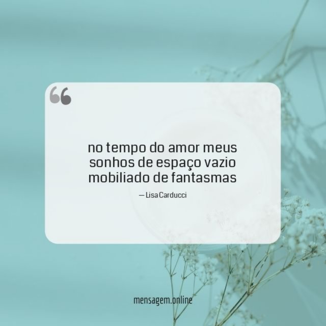 no tempo do amor meus sonhos de espaço vazio mobiliado