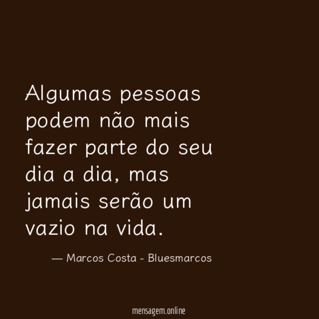 Algumas pessoas podem não mais fazer parte do
