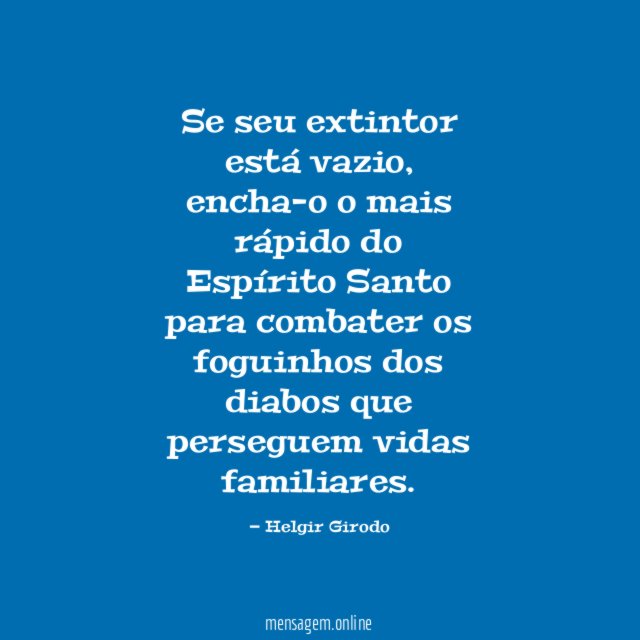 Se seu extintor está vazio