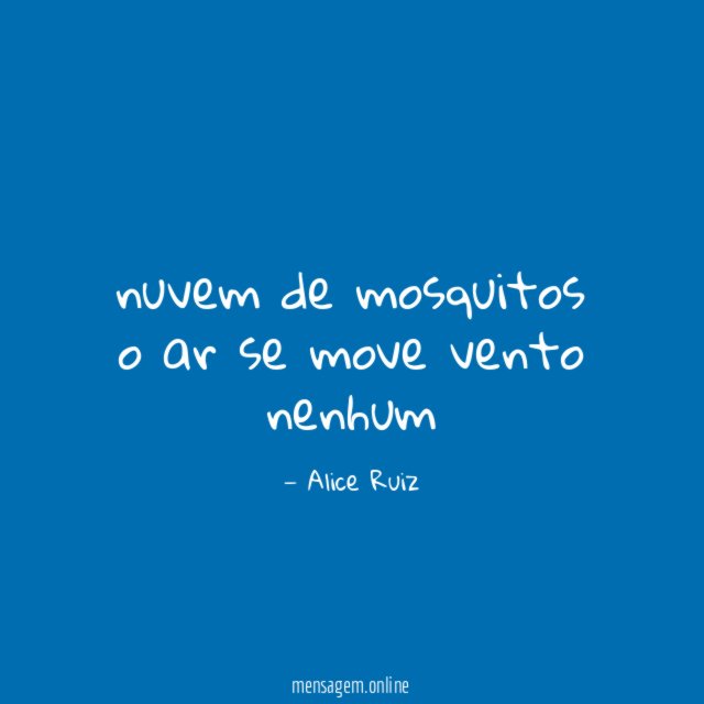 nuvem de mosquitos o ar se move vento nenhum