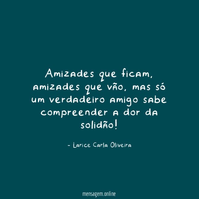 Amizades que ficam