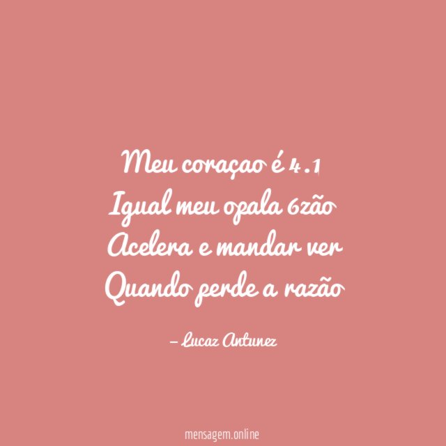 Meu coraçao é 4