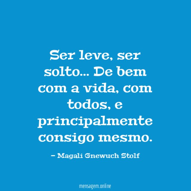 Ser leve