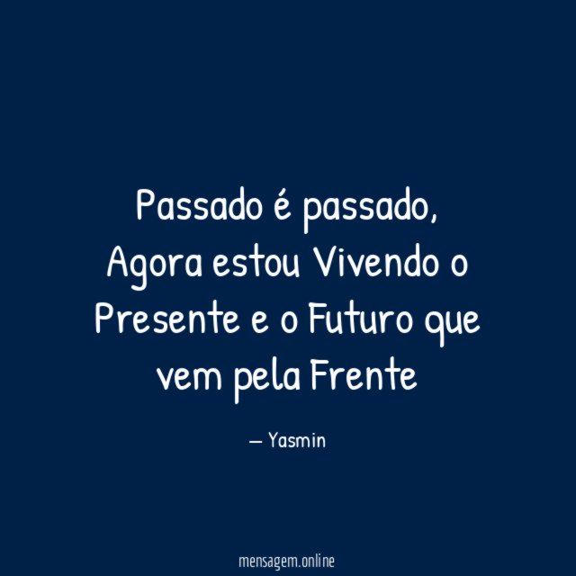 Passado é passado
