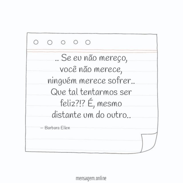 Se eu não mereço