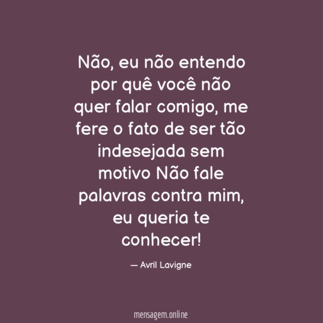 Não