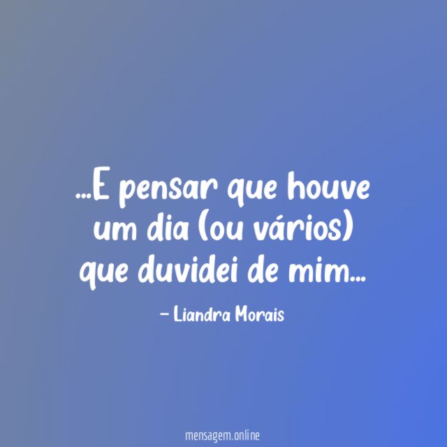E pensar que houve um dia (ou vários)