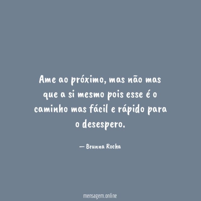 Ame ao próximo